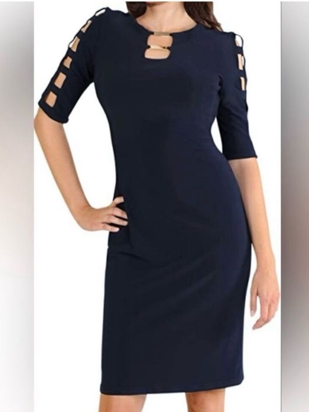Joseph Ribkoff Navy Blue Dress Size 8
